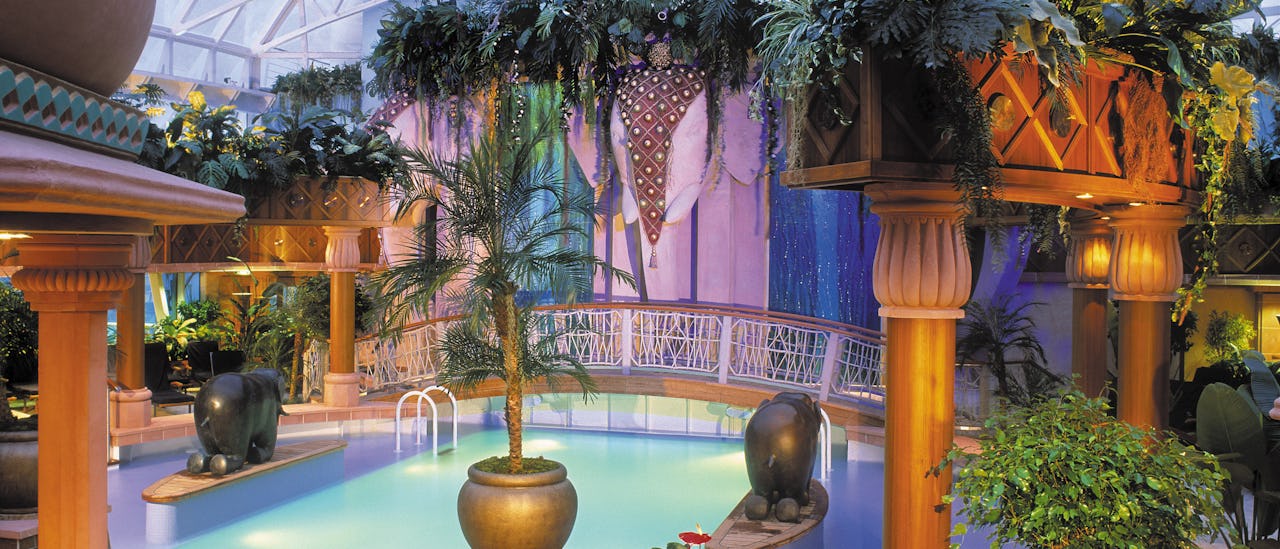 El Solárium - reservado para adultos.