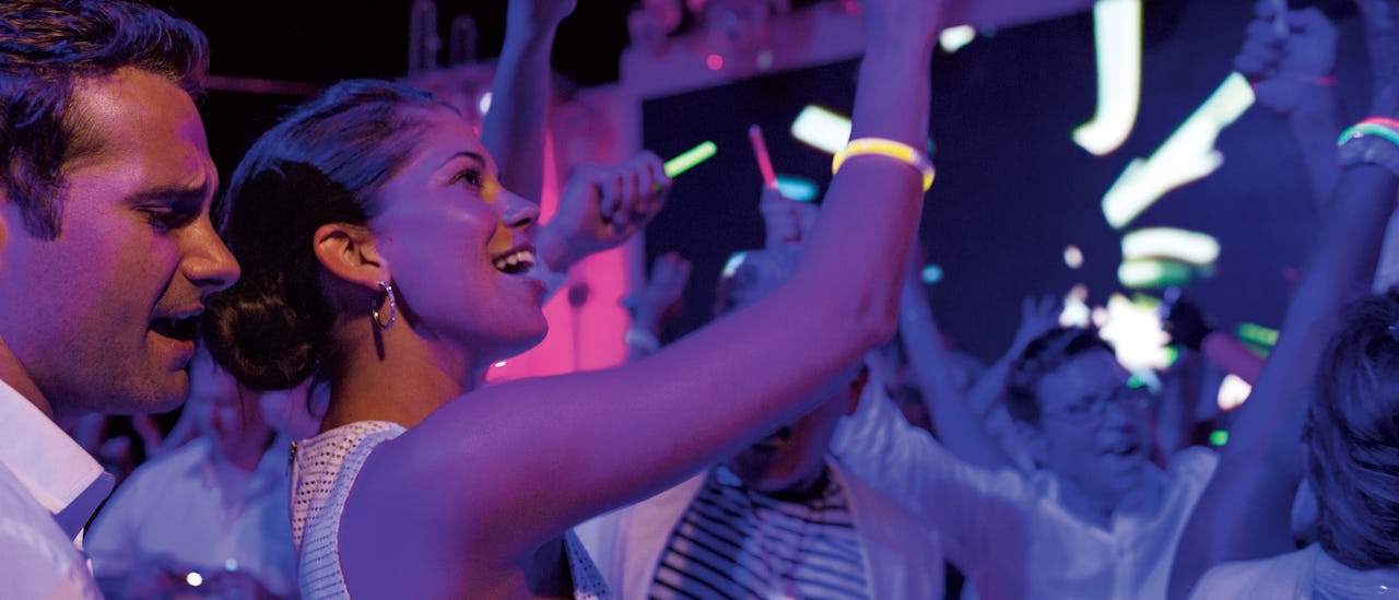 La discoteca Spice H2O con su pista de baile bajo las estrellas