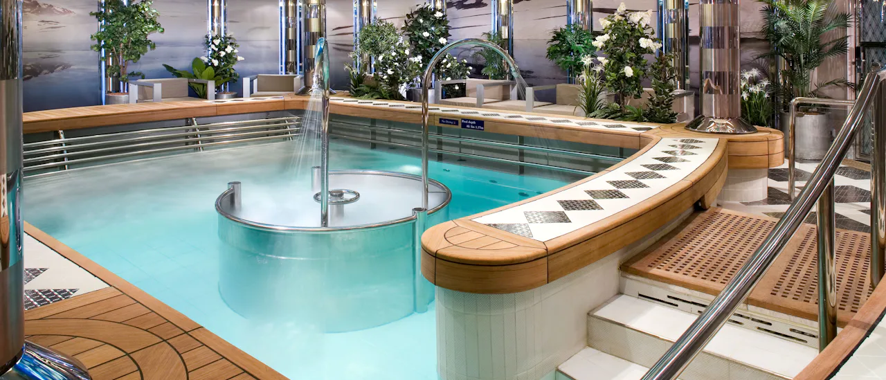 La piscina del spa