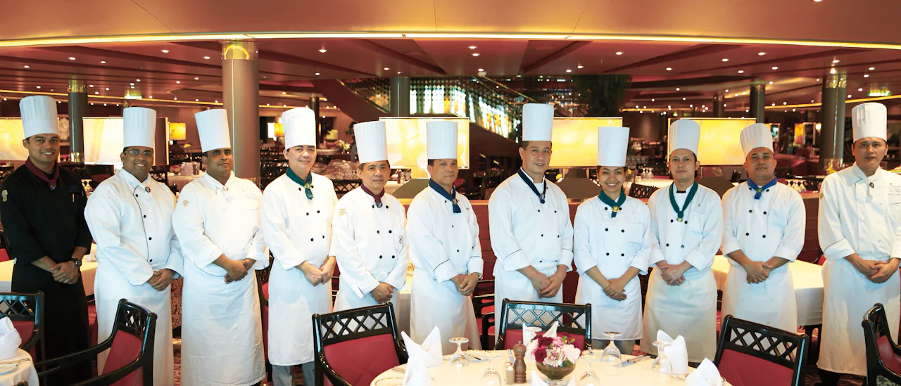 Los/as chefs galardonados/as de Eurodam