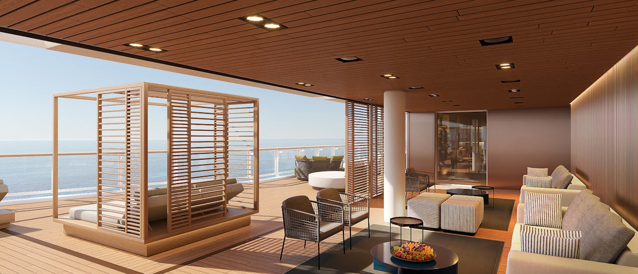 The Haven: un área privada para huéspedes en suite