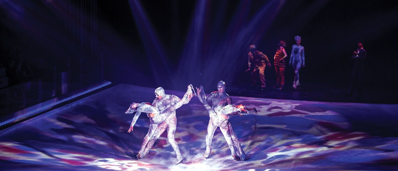 Mravillosos espectáculos sobre hielo en Studio B