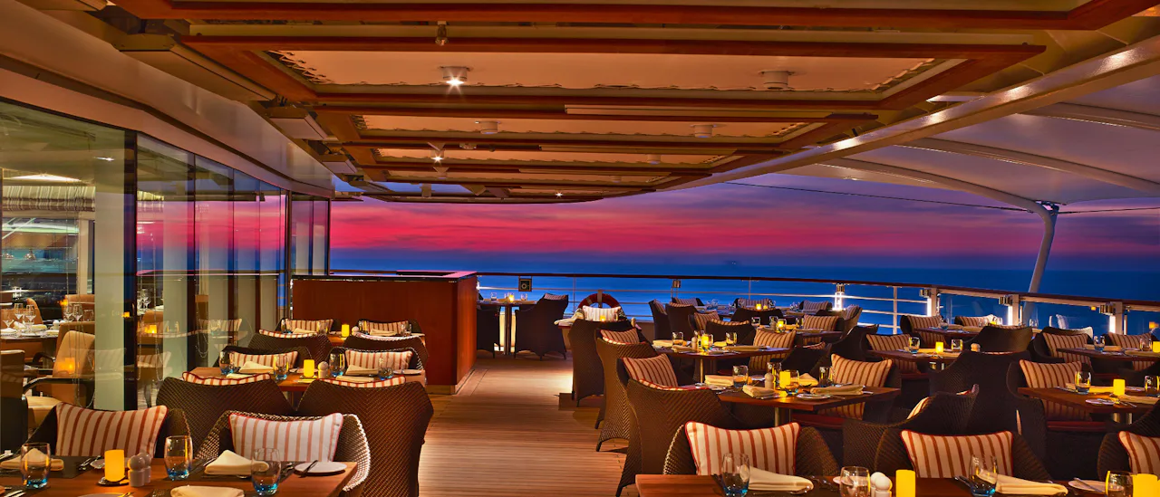 El restaurante buffet "The Colonnade"