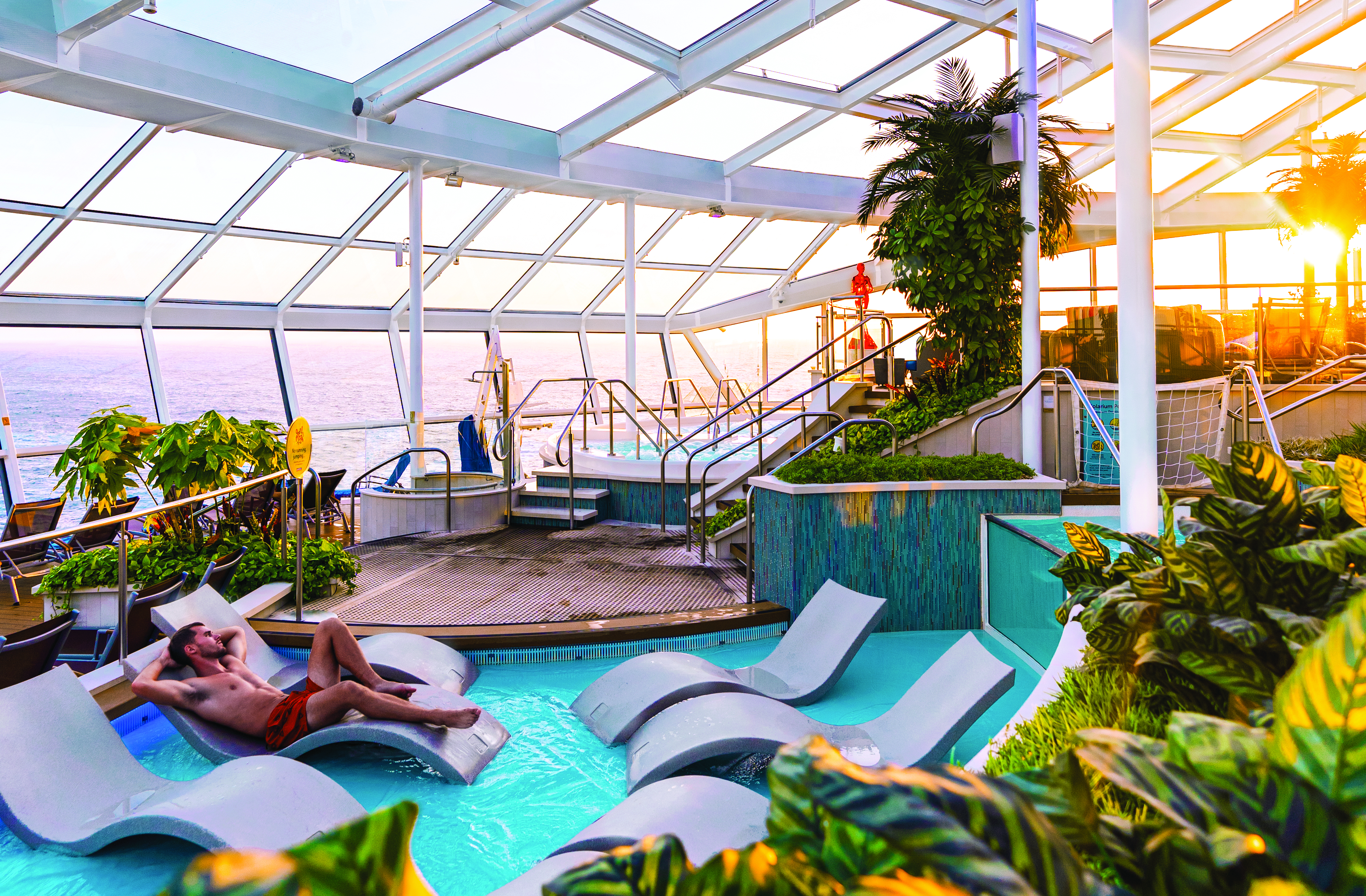 El Solarium, reservado para adultos