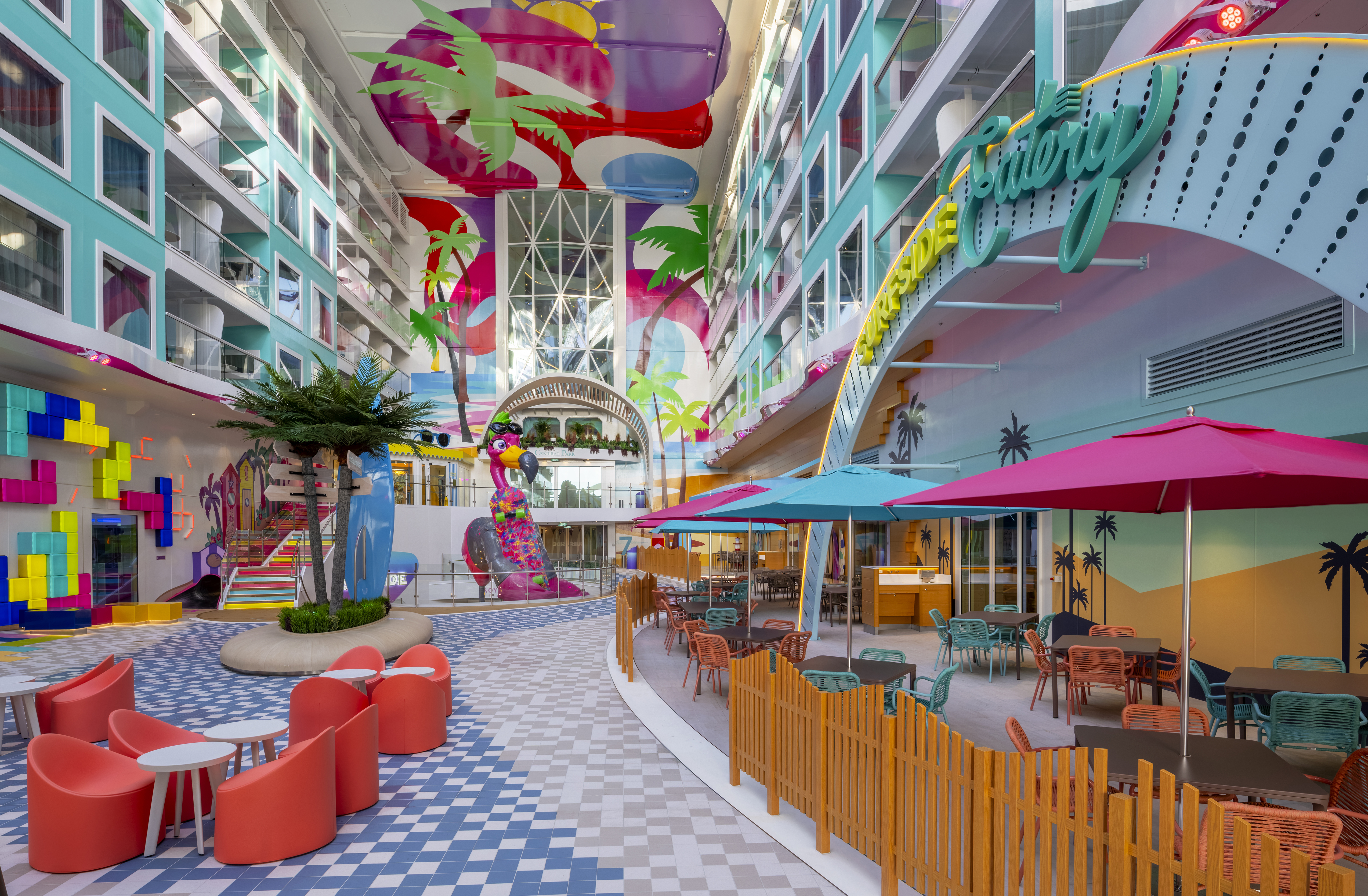 Surfside: una zona donde las familias jóvenes con niños de hasta seis años pueden alojarse y jugar durante todo el día