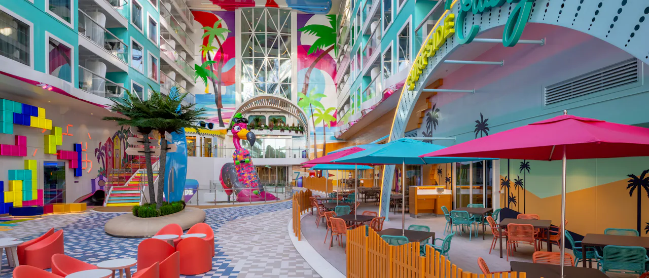Surfside: una zona donde las familias jóvenes con niños de hasta seis años pueden alojarse y jugar durante todo el día