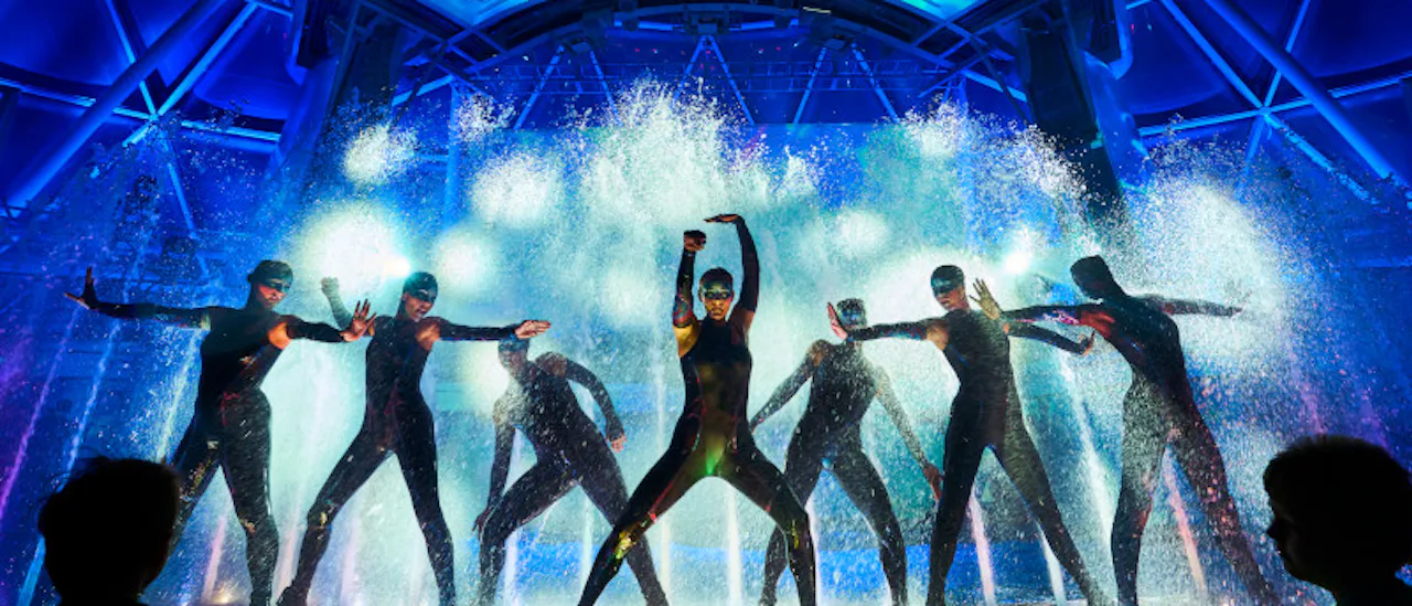 El icónico AquaTheater: