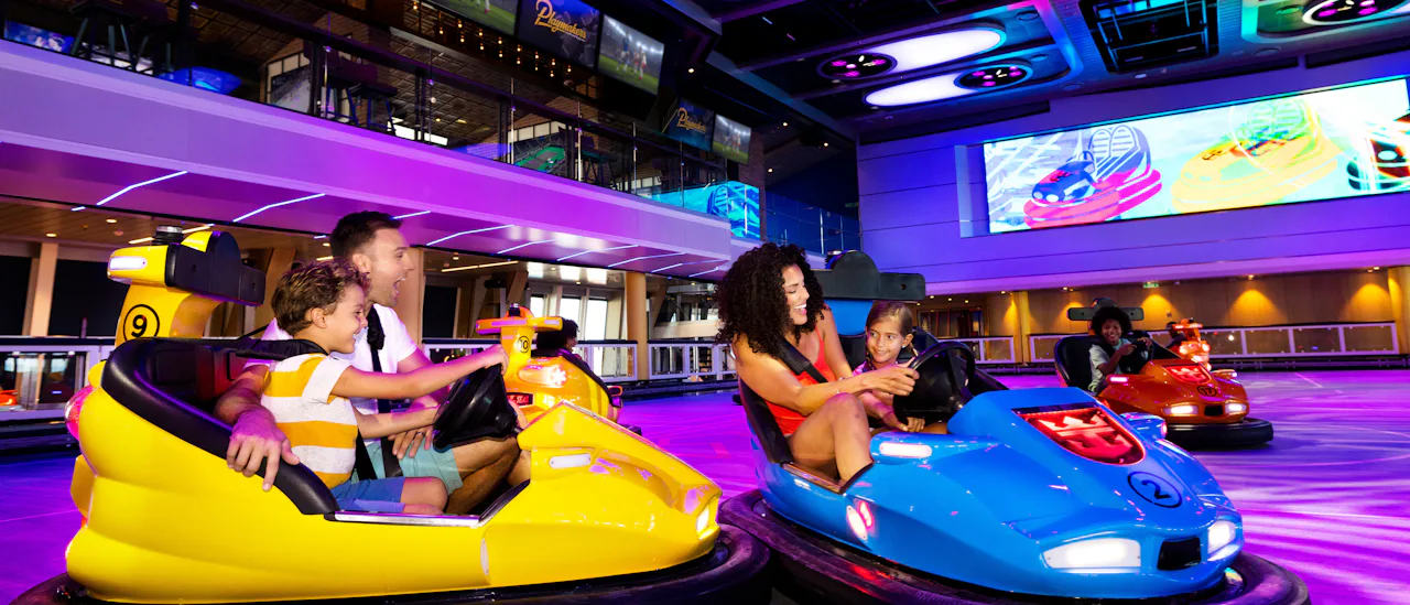 Autos chocadores en Seaplex