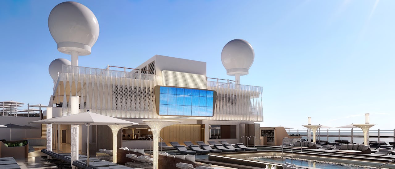 La piscina principal