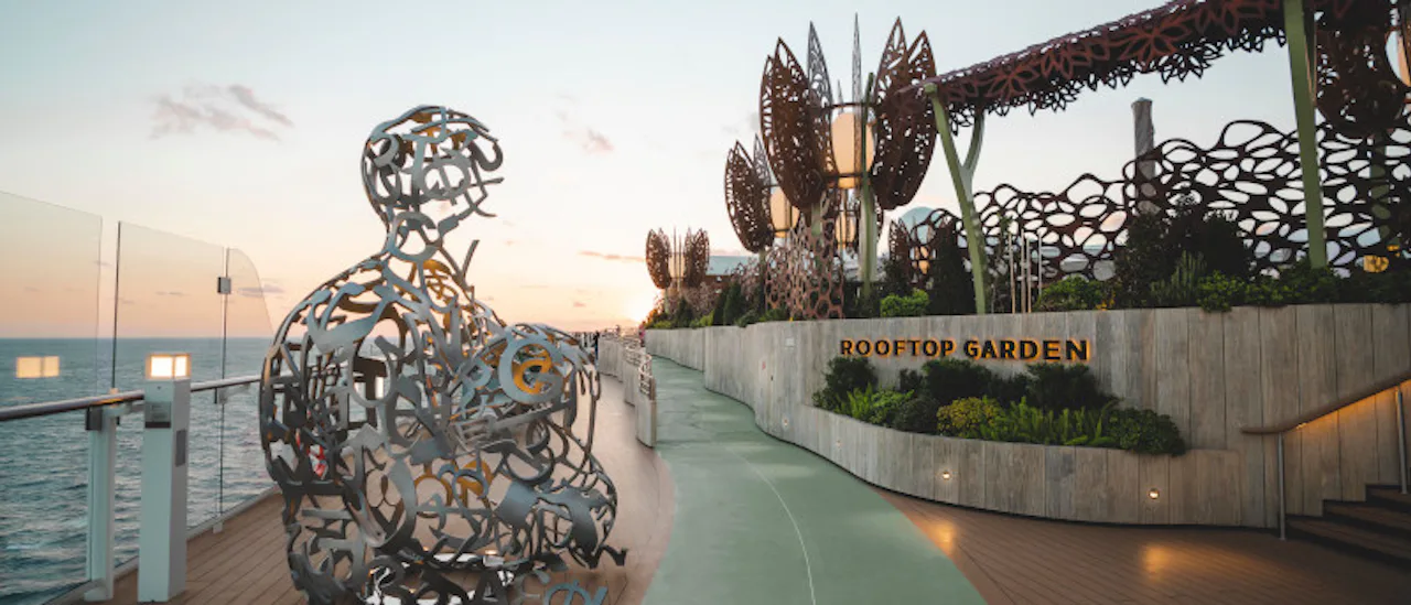 El jardín de la azotea