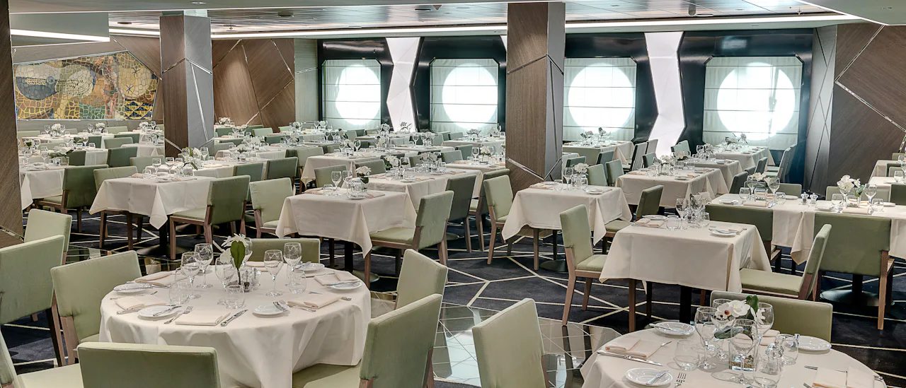 The main restaurant