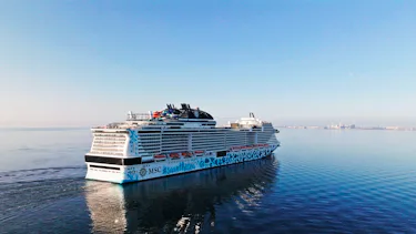 MSC Euribia, Mediterráneo