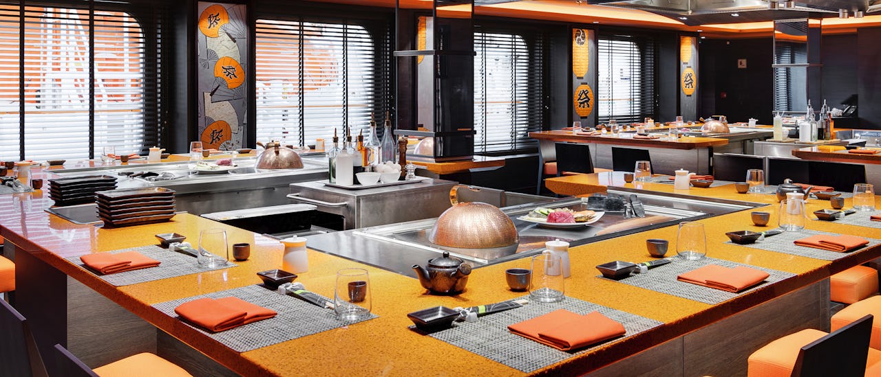 El restaurante de sushi y teppanyaki Kaito