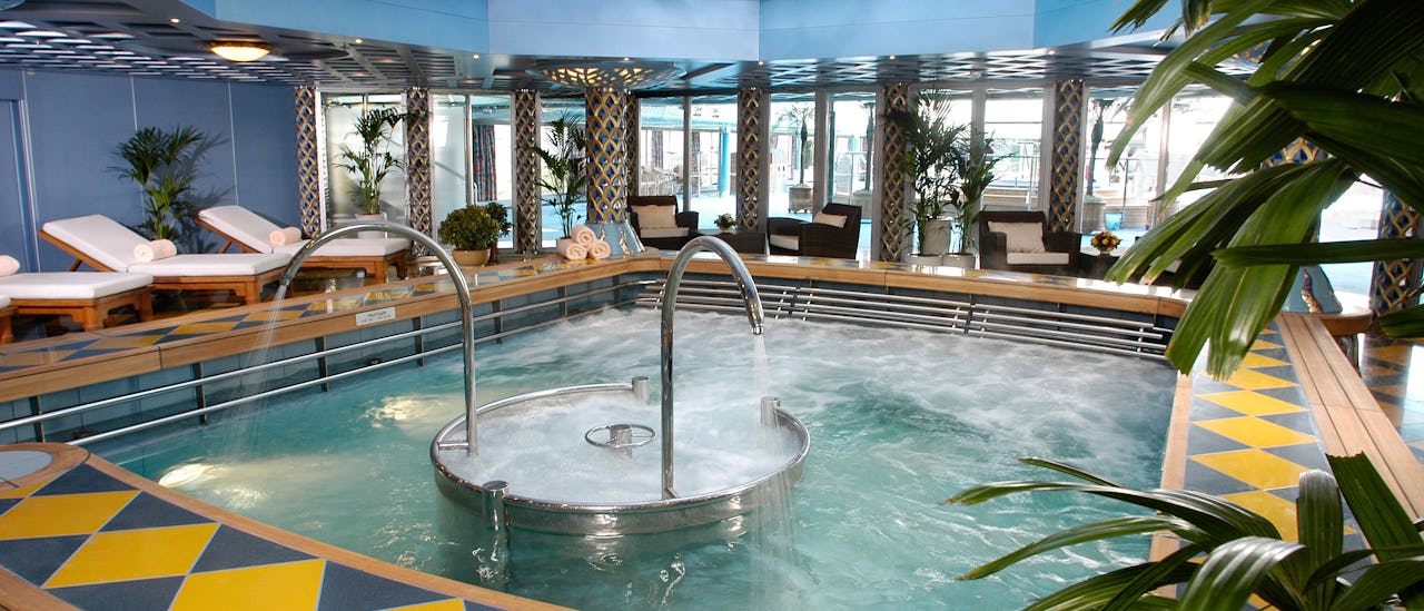 La piscina del spa