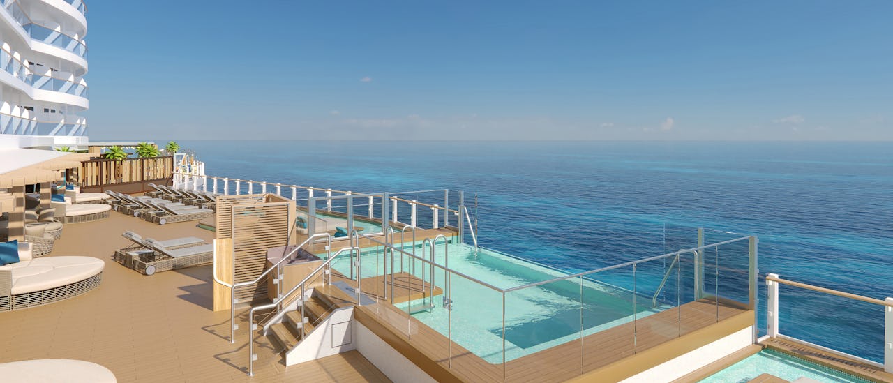 Ocean Boulevard envuelve toda la cubierta