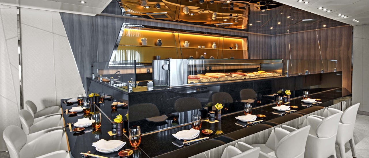 El sabor de Japón en el restaurante "Sushi"