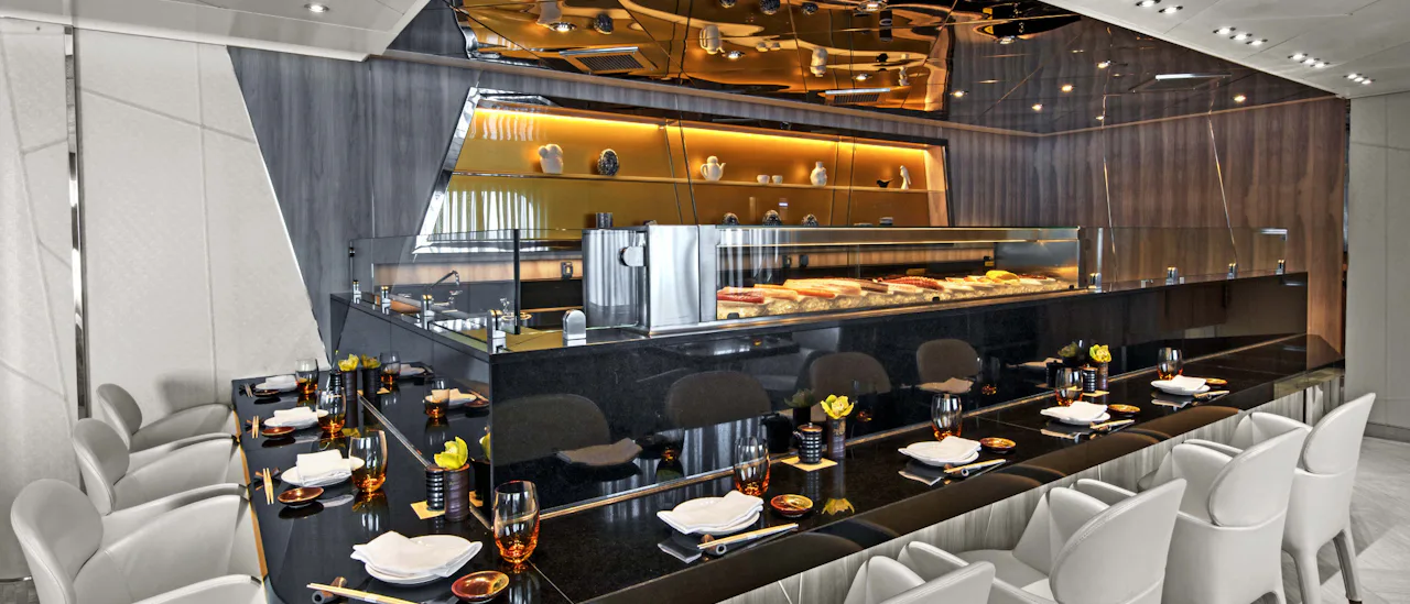 El sabor de Japón en el restaurante "Sushi"