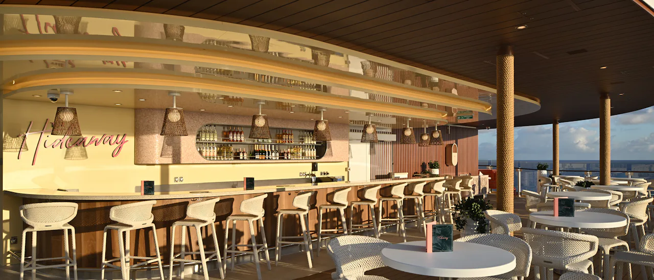 The Hideaway bar.