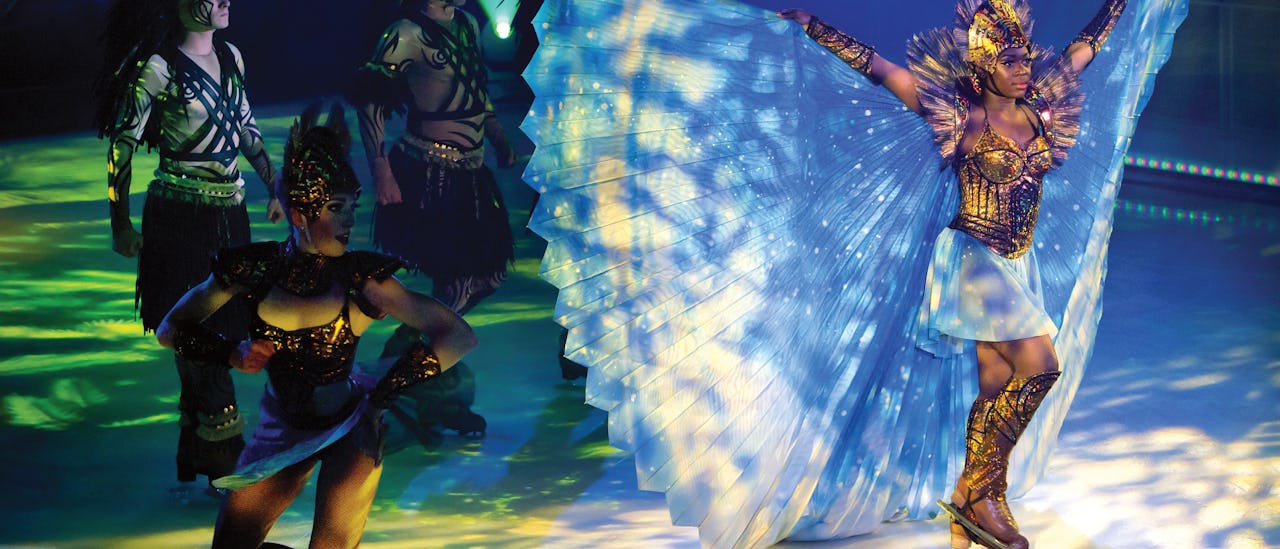 Espectaculares funciones de hielo en Studio B