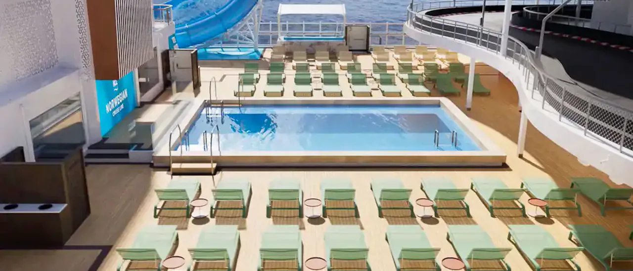 La piscina principal