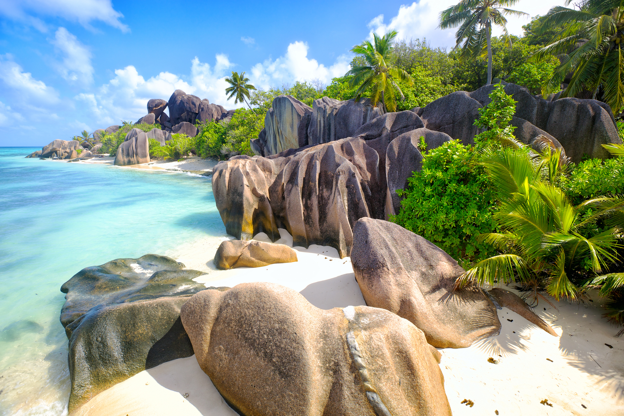 Playas de las islas Seychelles