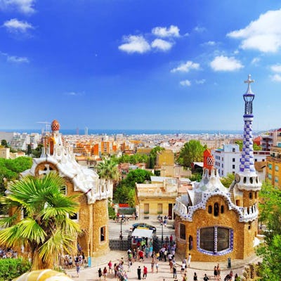 Vista panorámica de Barcelona