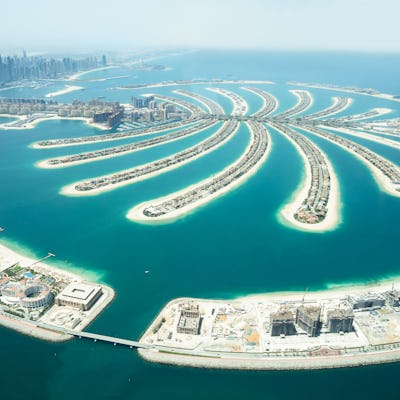 Vista panoramica de Palm Jumeirah