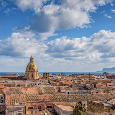 Vista aerea de Palermo