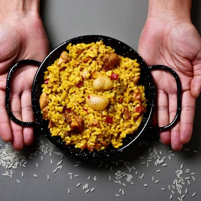 Plato internacional de València