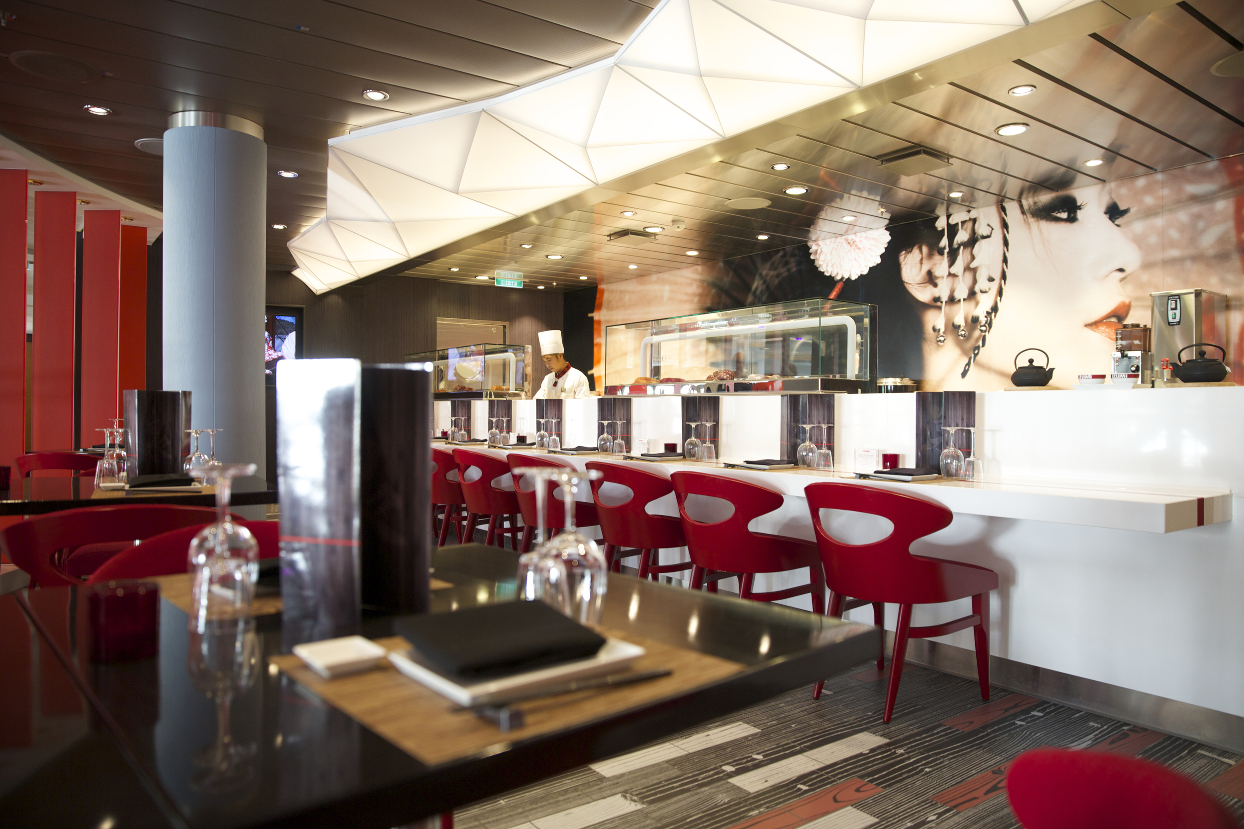 Restaurante Izumi a bordo del Quantum of the Seas, Royal Caribbean