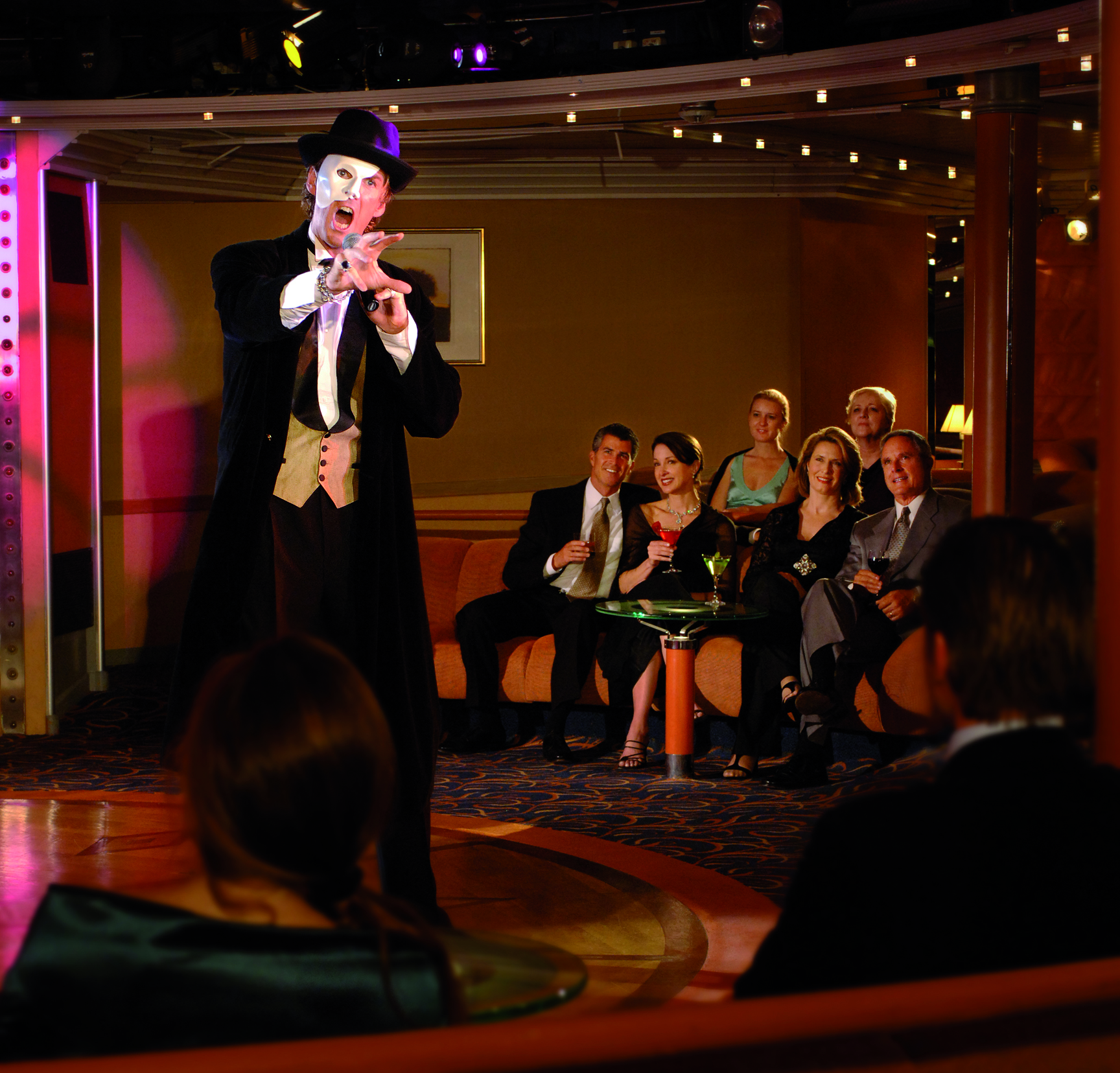 Entretenimiento a bordo del Seabourn