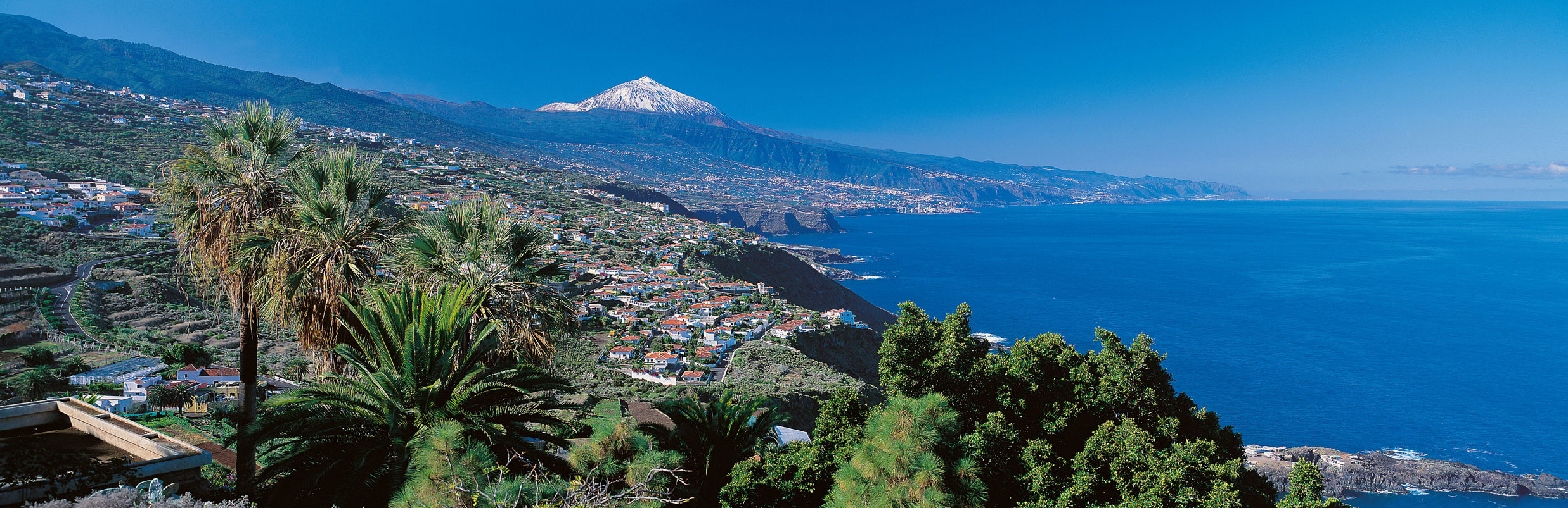 Vista panorámica de Tenerife