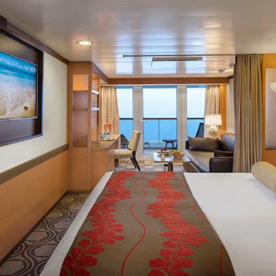 Cabina con balcón de crucero HAL