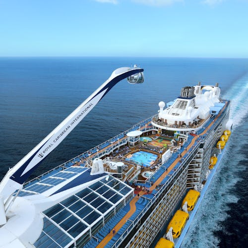 Crucero de Royal Caribbean en altamar
