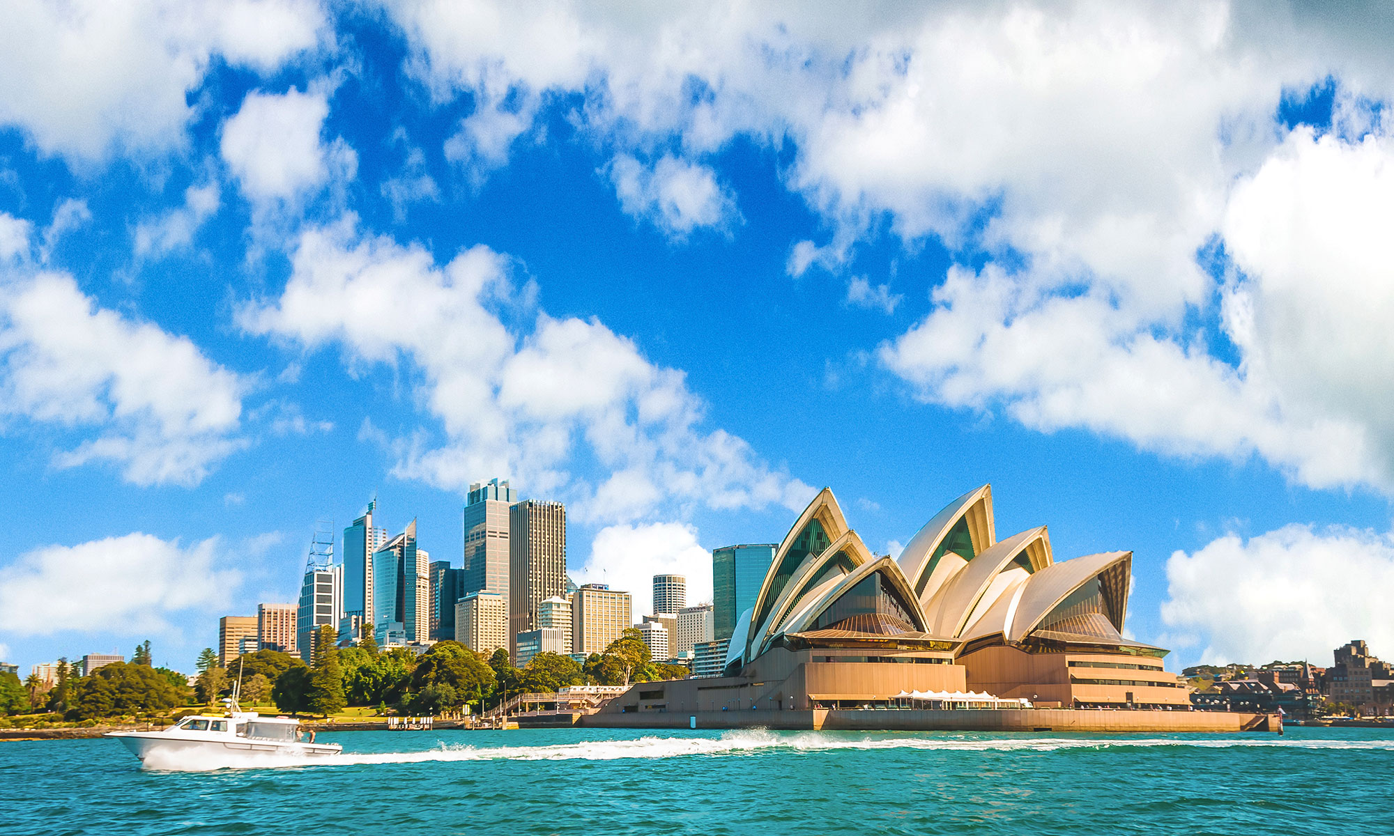 Vista de teátro de la ópera, Australia