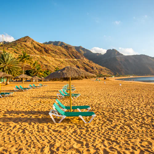 Vista playas de Tenerife