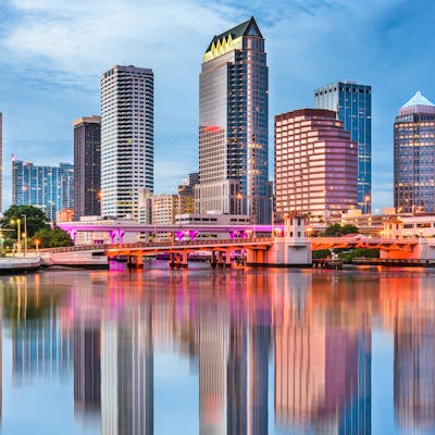 Skyline Tampa Florida Estados Unidos