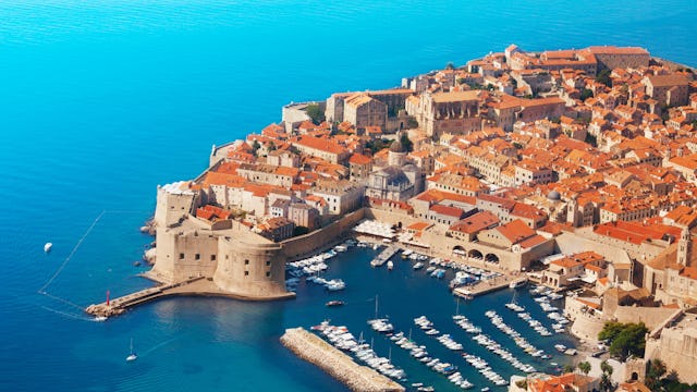 Croacia Puerto de Dubrovnik