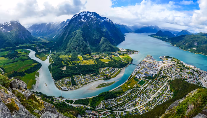 Paisaje del Norte de Europa, Noruega