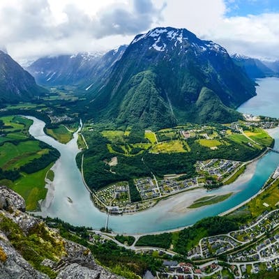 Paisaje del Norte de Europa, Noruega