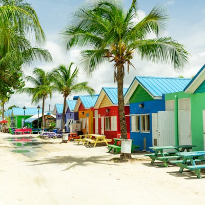 Vista de playa en Barbados