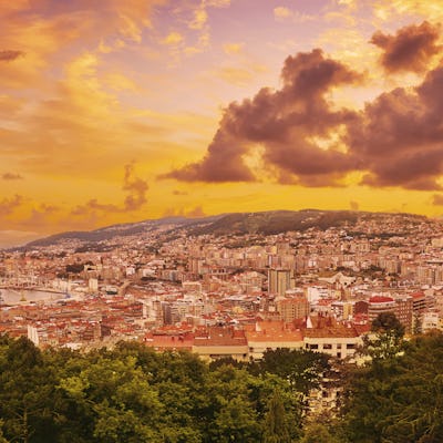 Puerto de Vigo vista panoramica