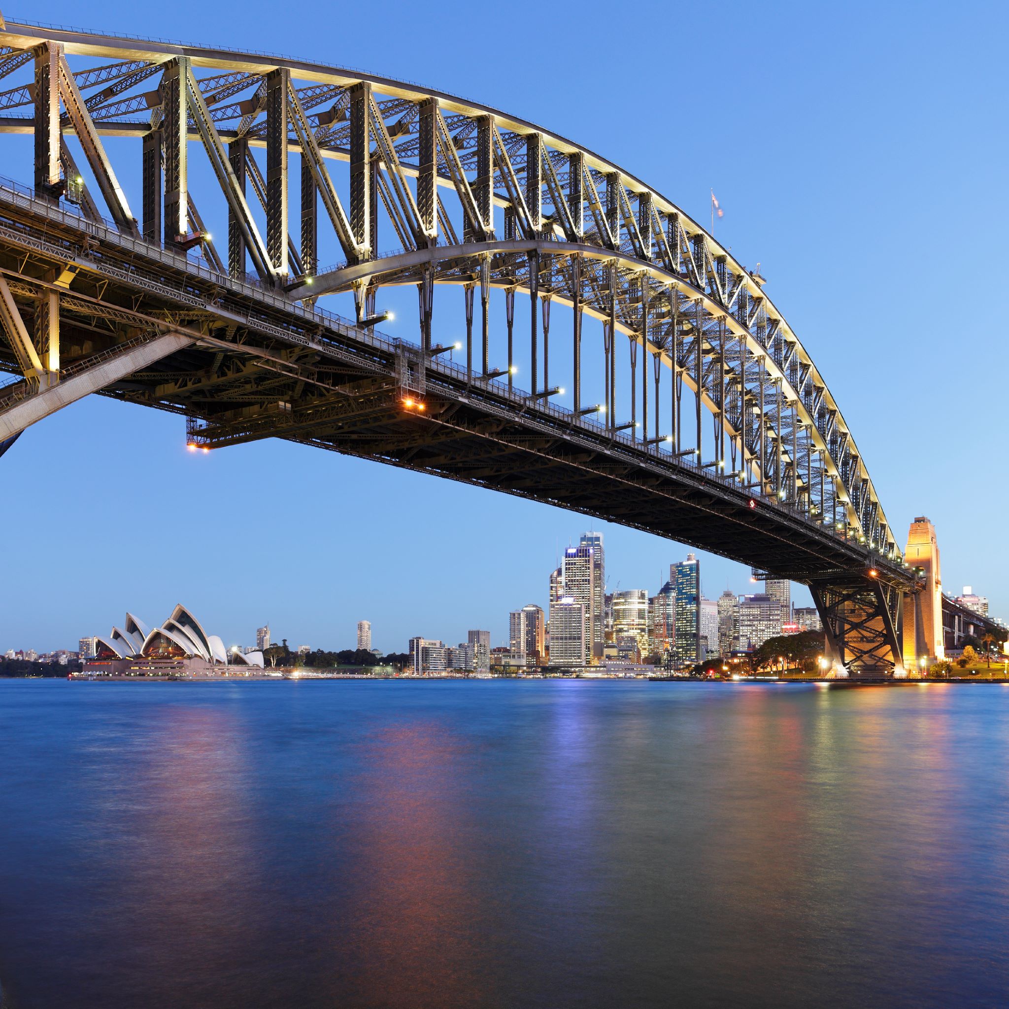 Vista de Puente en Sidney Australia