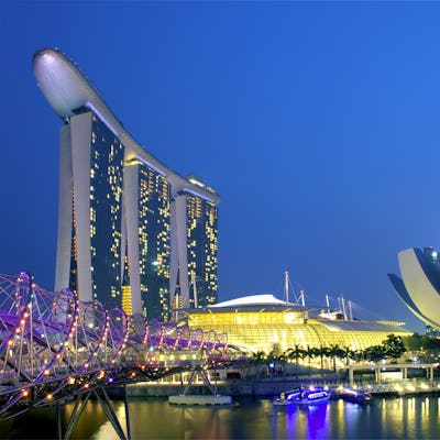 Gardens by the Bay rascacielos de Singapur