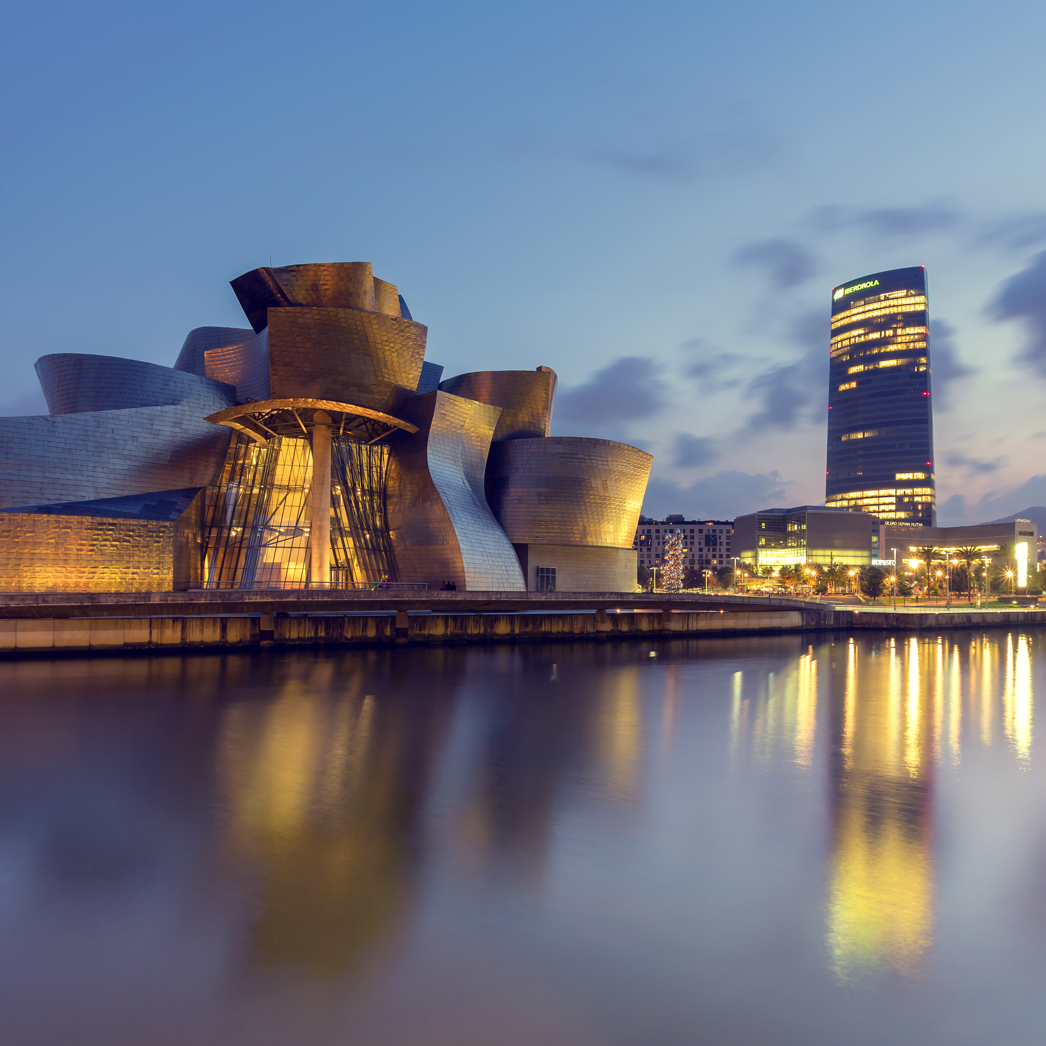 Vista panorámica museo de Guggenheim