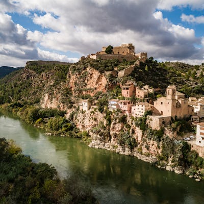 Vista aerea de Miravet