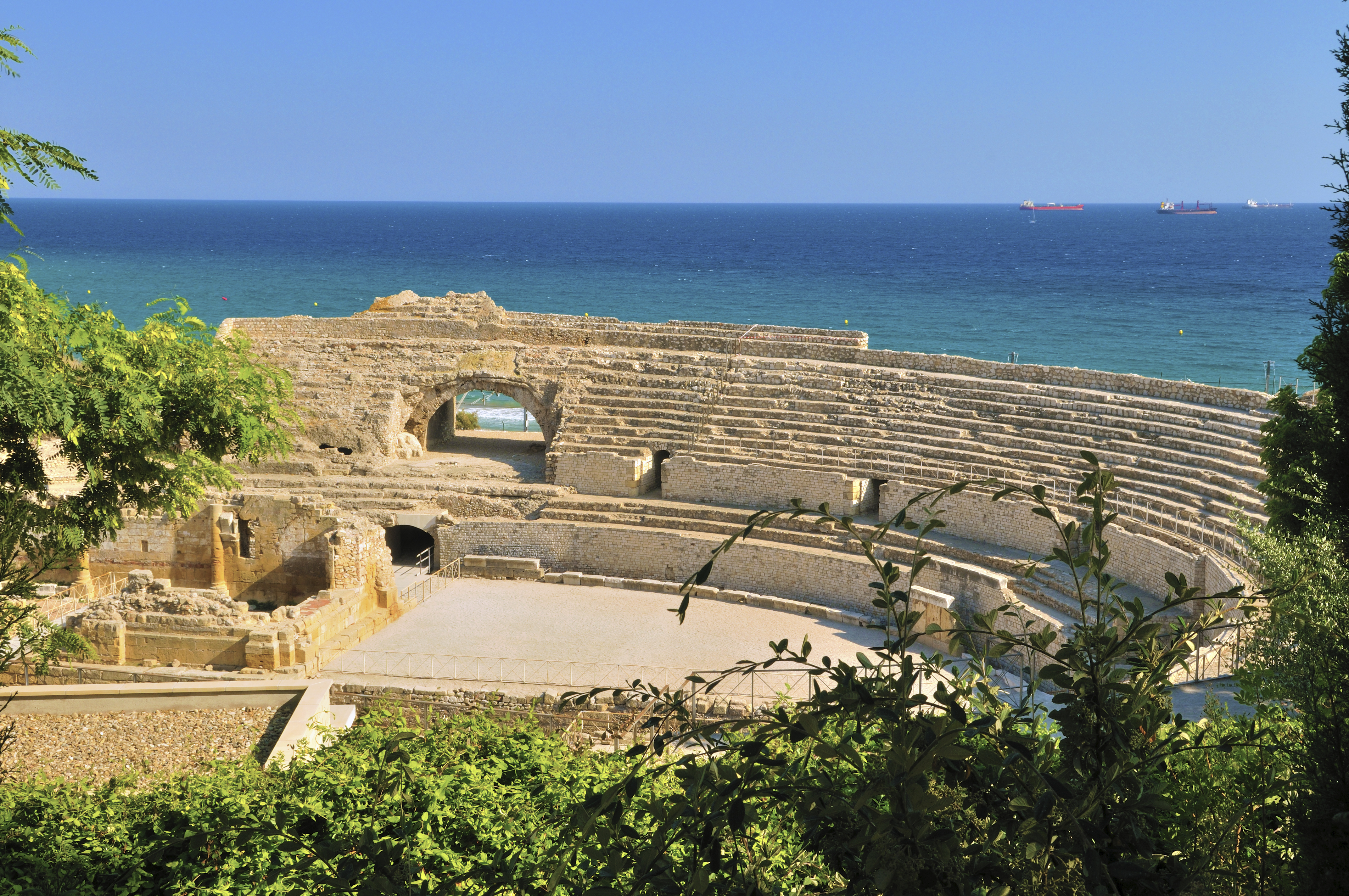 Tarragona vista del coliseo 
