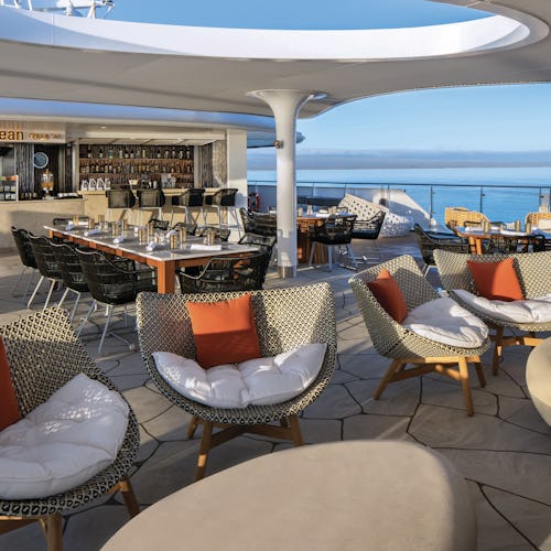 Cubierta de crucero Celebrity