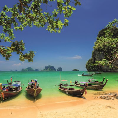 Vista playa de Tailandia