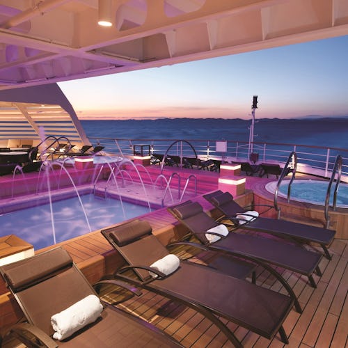 Vista piscina cruceros Seaborn